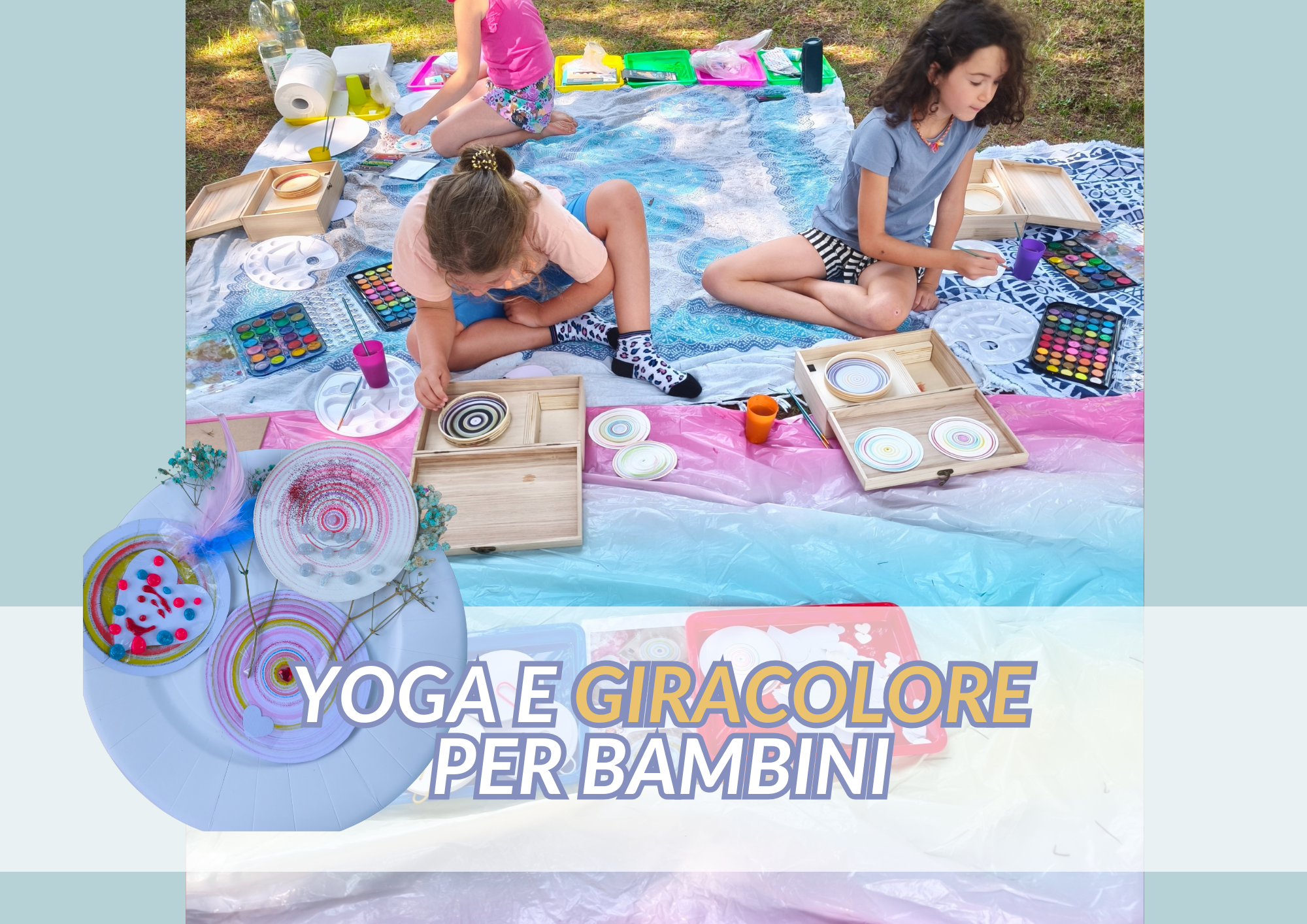 Yoga e giracolore per bambini (6-9 anni)