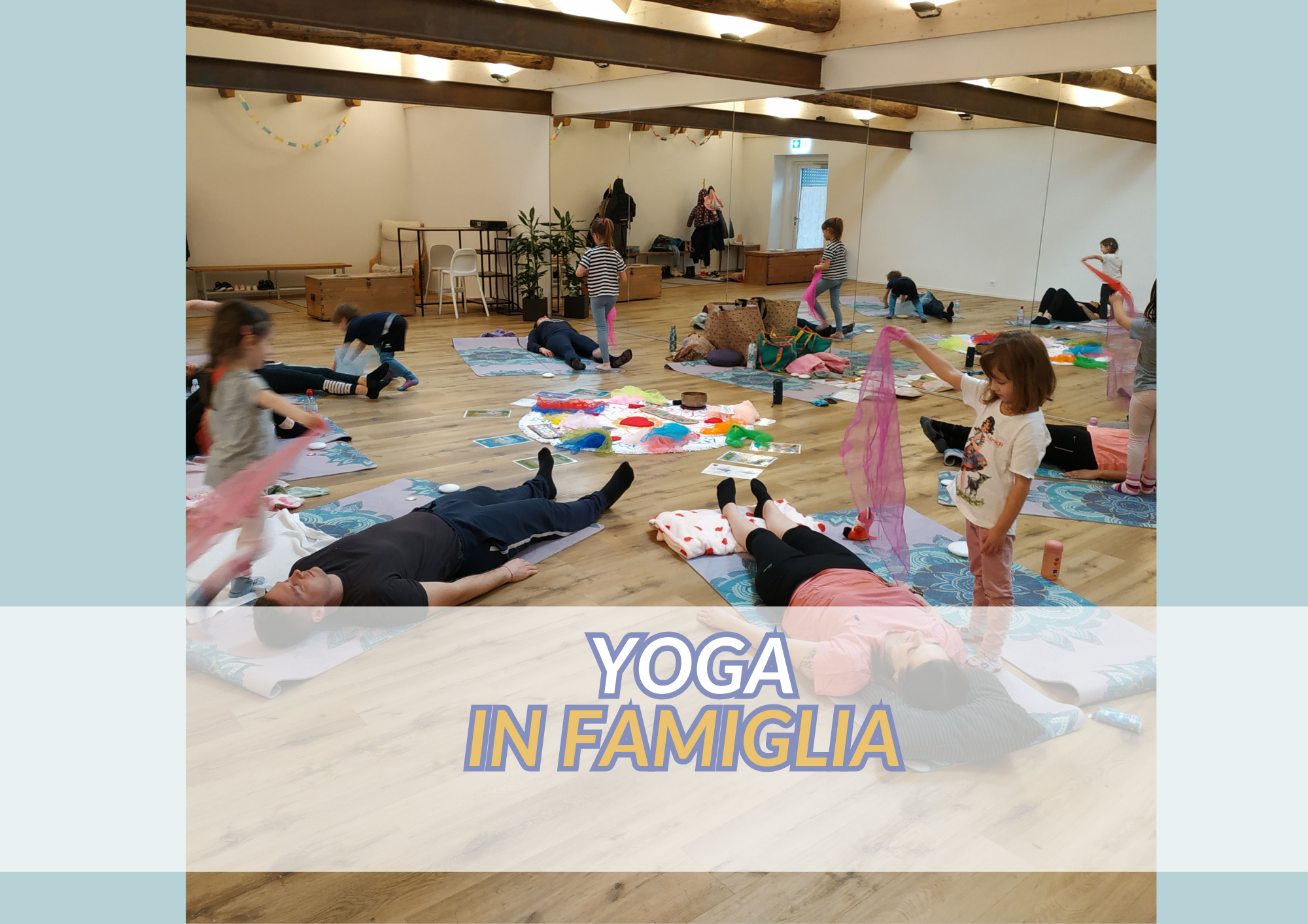 Corso di yoga in famiglia