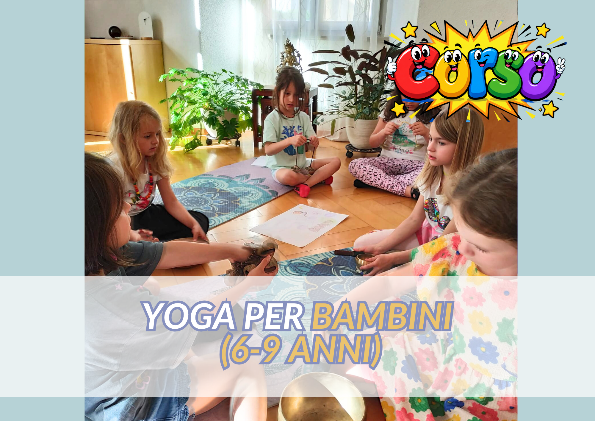 Corso di Yoga per Bambini (6-9 anni) a Bellinzona