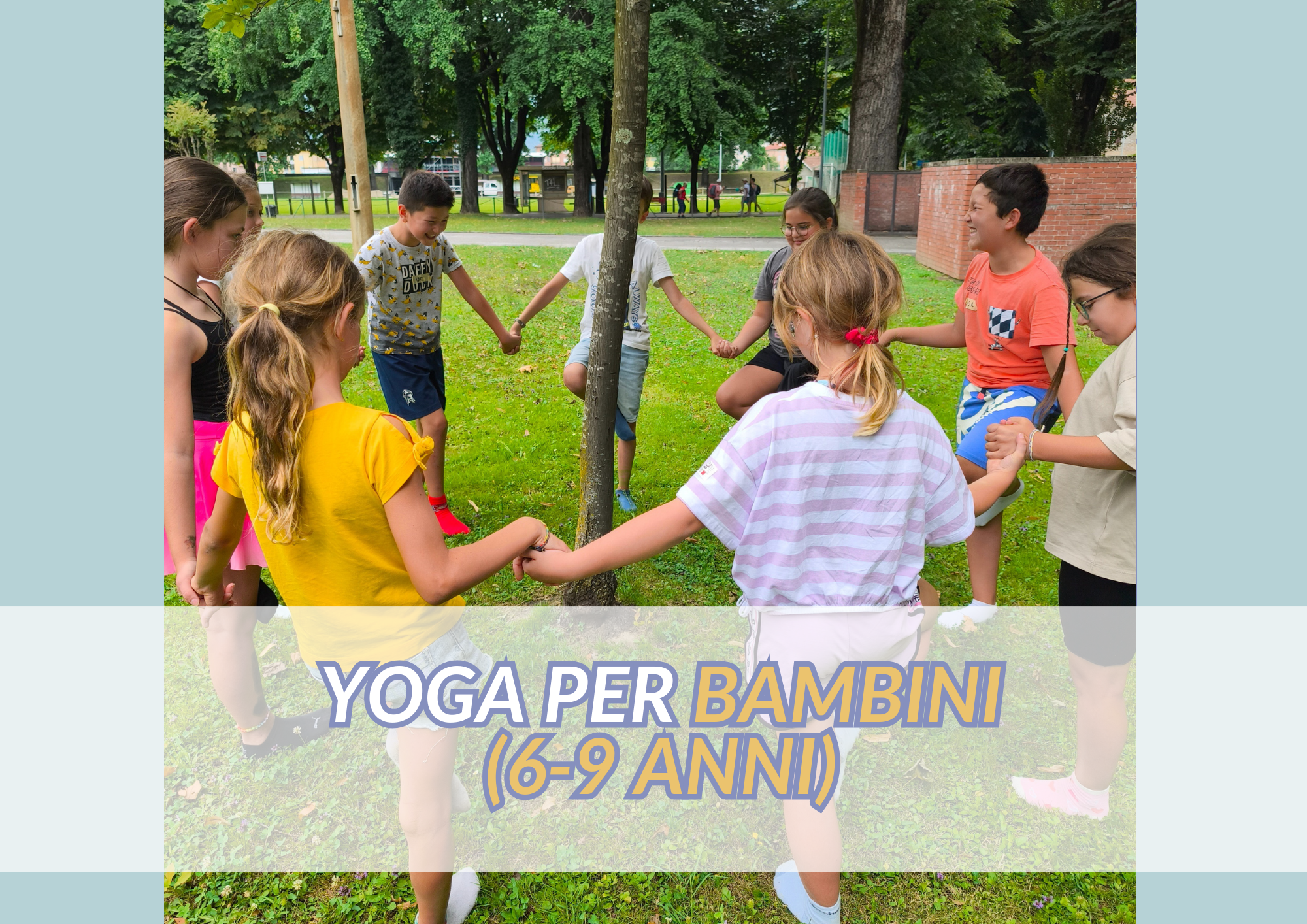 Yoga per bambini (6-9 anni) all'aperto