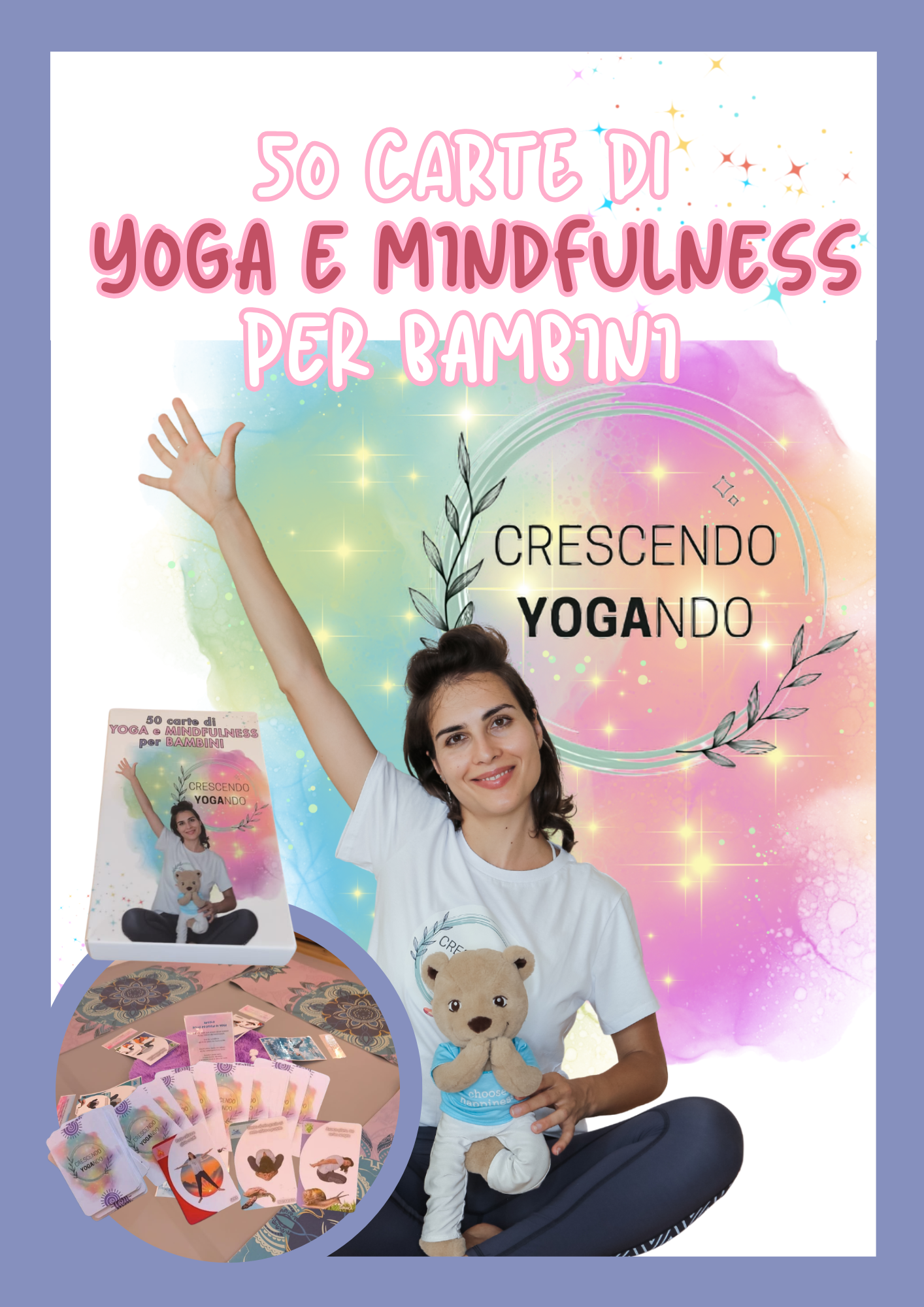 Carte Yoga Bimbi – 50 carte per crescere con gioia e consapevolezza
